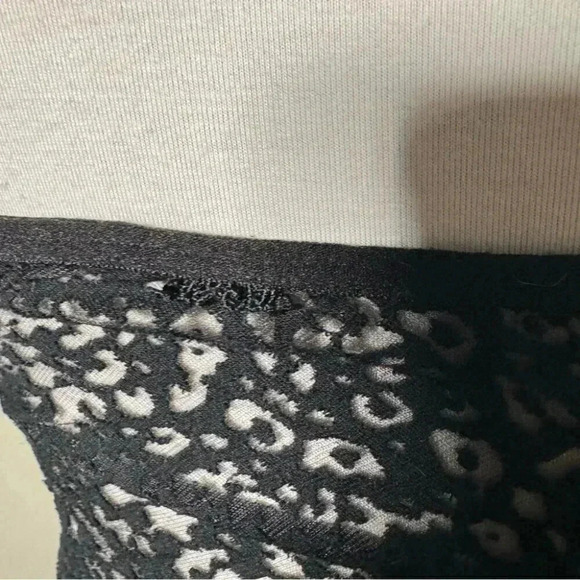 Y2K la Senza babydoll mesh goth top S - Picture 5 of 6